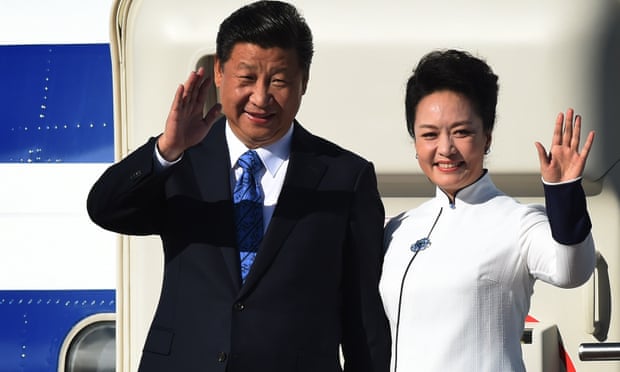 Xi Jinping and Peng Liyuan