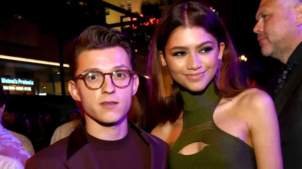 Zendaya and Tom Holland