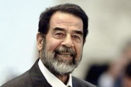 How was Saddam Hussein caught?