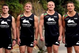 Are George and Tom Burgess identical twins?