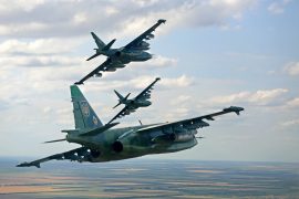 Does Ukraine have air support?