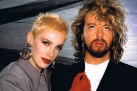 Dave Stewart and Annie Lennox