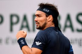 How many languages does Fognini speak? What nationality is fognini?