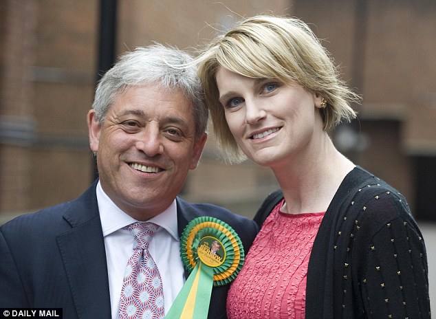 Sally Bercow and John Bercow