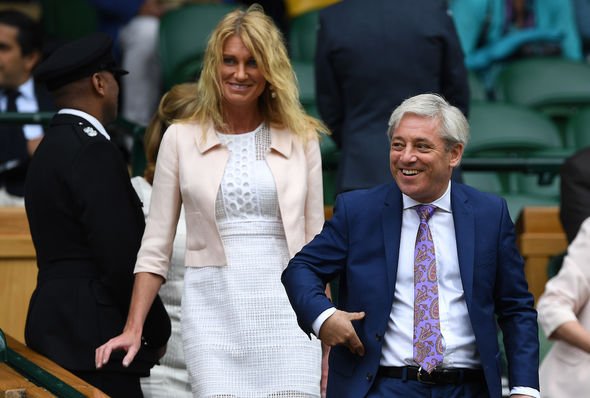 Sally Bercow and John Bercow