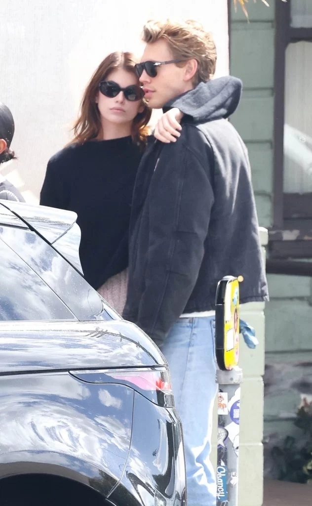Kaia Gerber and Austin Butler