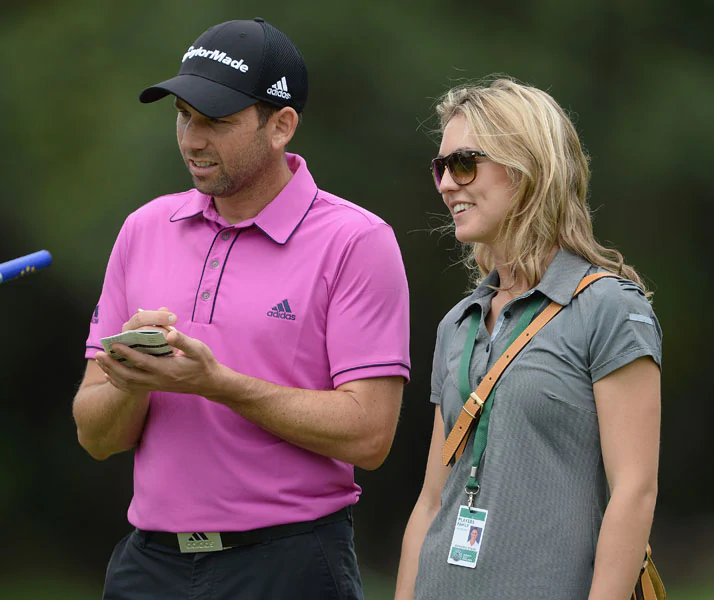Sergio Garcia and Katharina Böehm