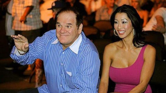 Pete Rose and Kiana Kim
