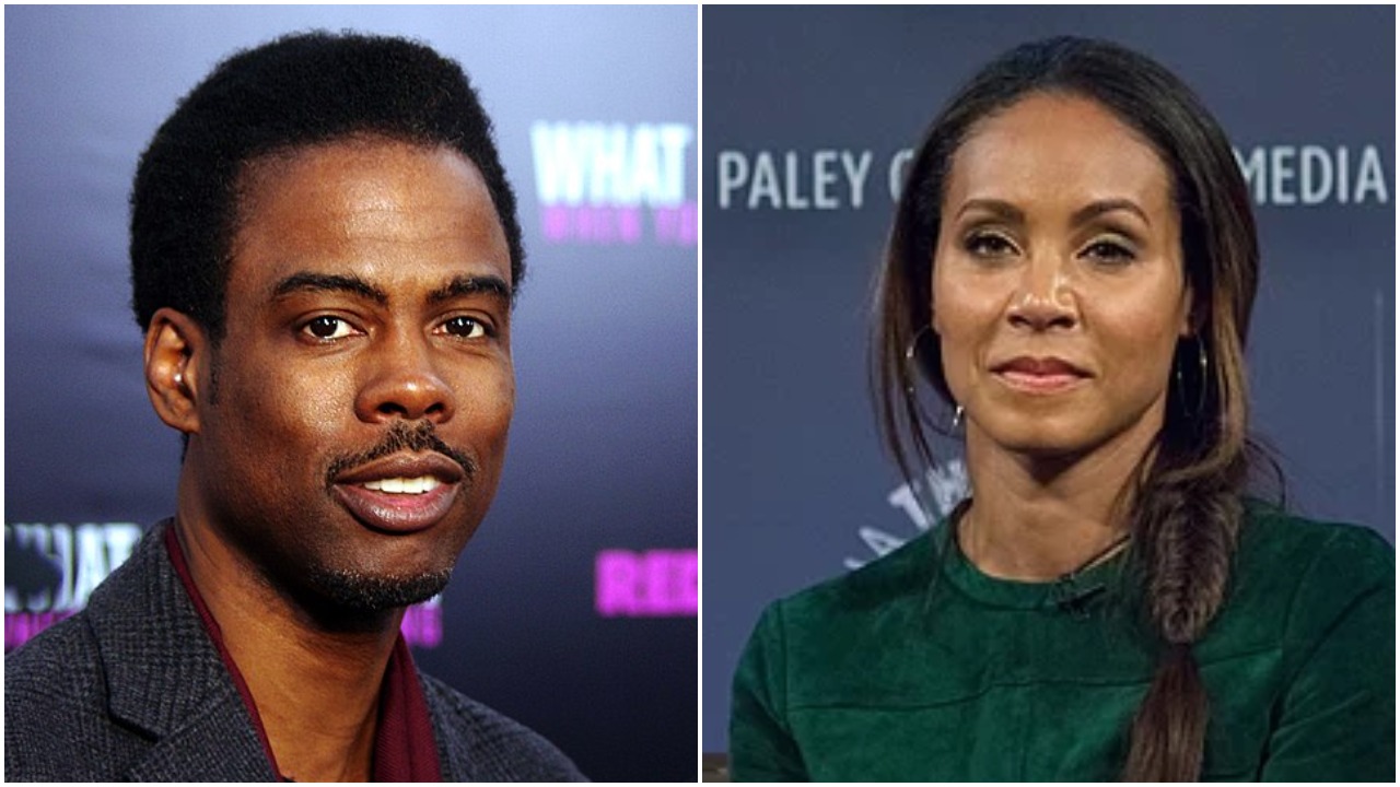 Jada Pinkett Smith and Chris Rock