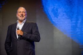Who is taking over from Brian Houston?