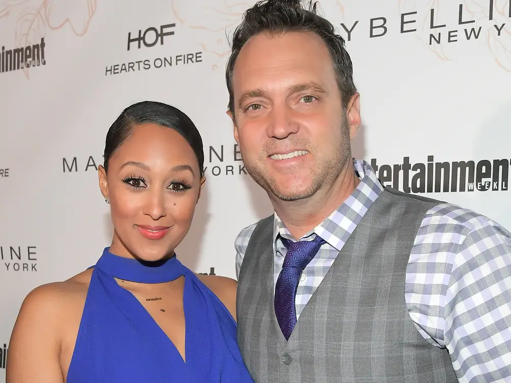 Adam Housley and Tamera Mowry