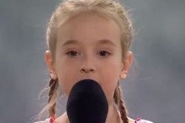 Who Is Amelia Anisovych? 7-Year-Old Ukrainian Girl Sings National Anthem