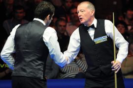 Who did the first televised 147 break?