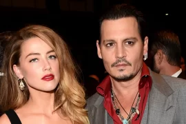 How did Johnny Depp and Amber Heard meet?