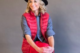How Louise Minchin met her husband David Minchin?