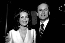 Sigrid Valdis and Bob Crane