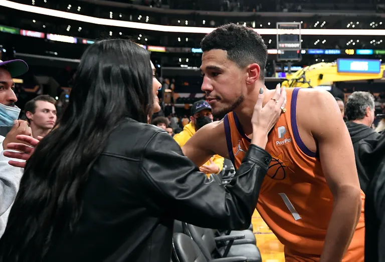 Kendall Jenner and Devin Booker
