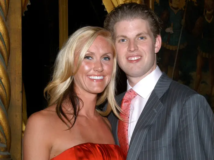 Eric Trump and Lara Trump