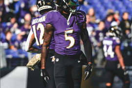 Hollywood Brown Trade, Contract, Height, Cousin, College, Draft Pick, Instagram, Number