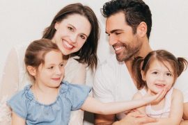 Jordi Vilasuso, Kaitlin Vilasuso, and their children