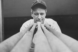How long did Lou Gehrig live after being diagnosed with ALS?