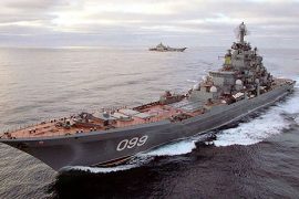 How many Cruiser does Russia have?