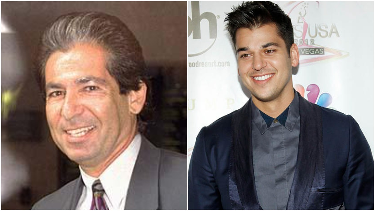 Rob Kardashian Sr and Rob Kardashian Jr