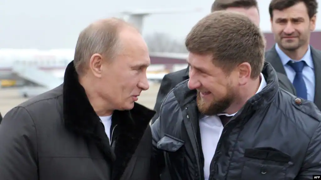 Ramzan Kadyrov and Putin