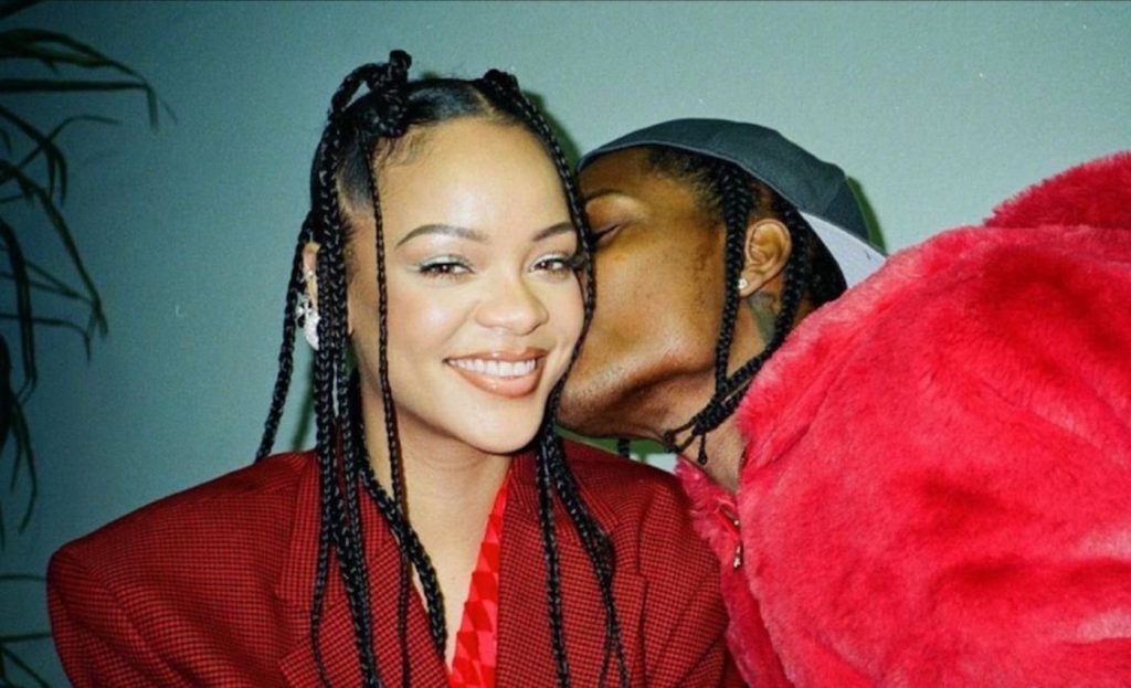 ASAP Rocky and Rihanna