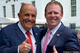 Is Andy Giuliani related to Rudy Giuliani?