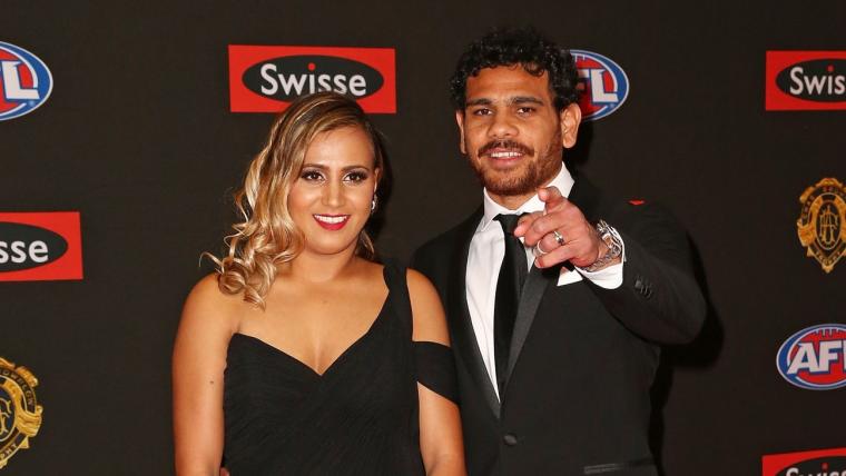 Shannyn Ah Sam and Cyril Rioli