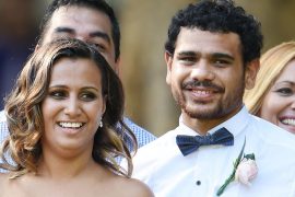 Shannyn Ah Sam and Cyril Rioli