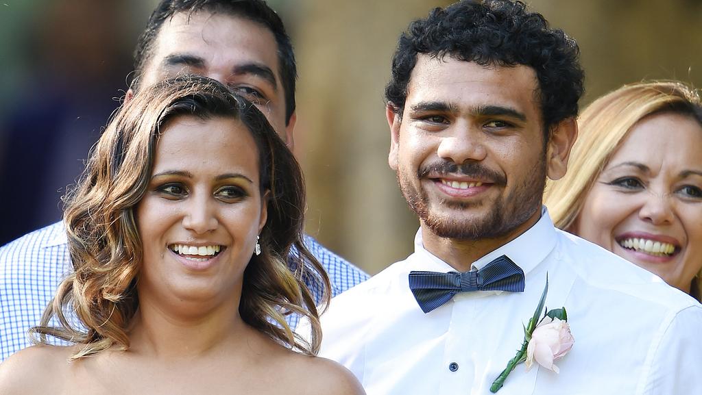 Shannyn Ah Sam and Cyril Rioli