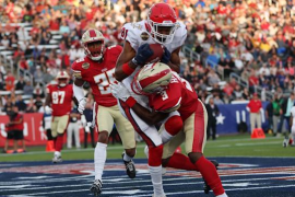 Who won the USFL game?