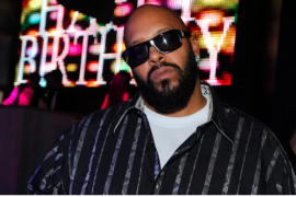 Who does Suge Knight have a baby with?