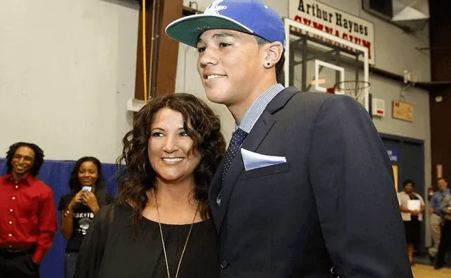 Veronica Gutierrez and Devin Booker