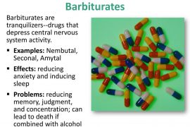 Barbiturate: What is an example of a barbiturate? What is the barbiturate drugs used for?