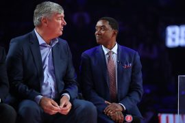 Are Bill Laimbeer and Isiah Thomas friends?