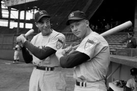Did DiMaggio and Mantle get along?