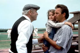 Who played Kevin Costner’s father in Field of Dreams?