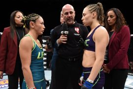 Who won Rose Namajunas vs Carla Esparza?