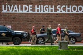 Texas School Shooting Footage: Video appears to show gunman on school grounds