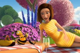 Who voices the Man in the Bee Movie? Did Dream Works make the bee movie?