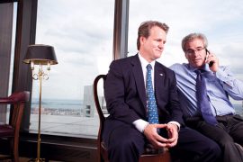 Is Brian Moynihan related to Patrick Moynihan?