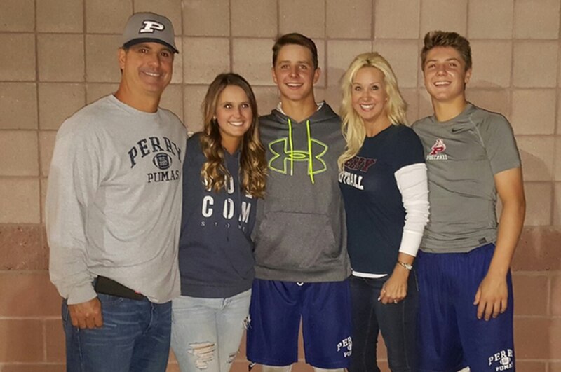 Brock Purdy and his family