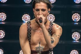 What does Damiano David’s tattoo say?