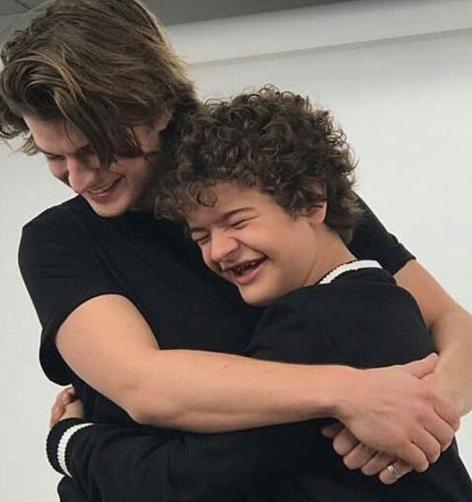 Joe Keery and Gaten Matarazzo