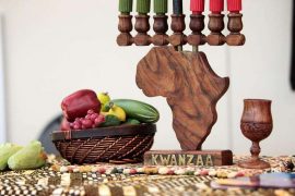 What is a Kwanzaa candelabra called? What’s the candle holder for Kwanzaa called?