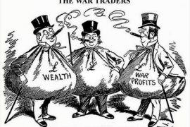 What is the merchant of death theory?