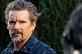 How many kids does Ethan Hawke have with Uma Thurman?
